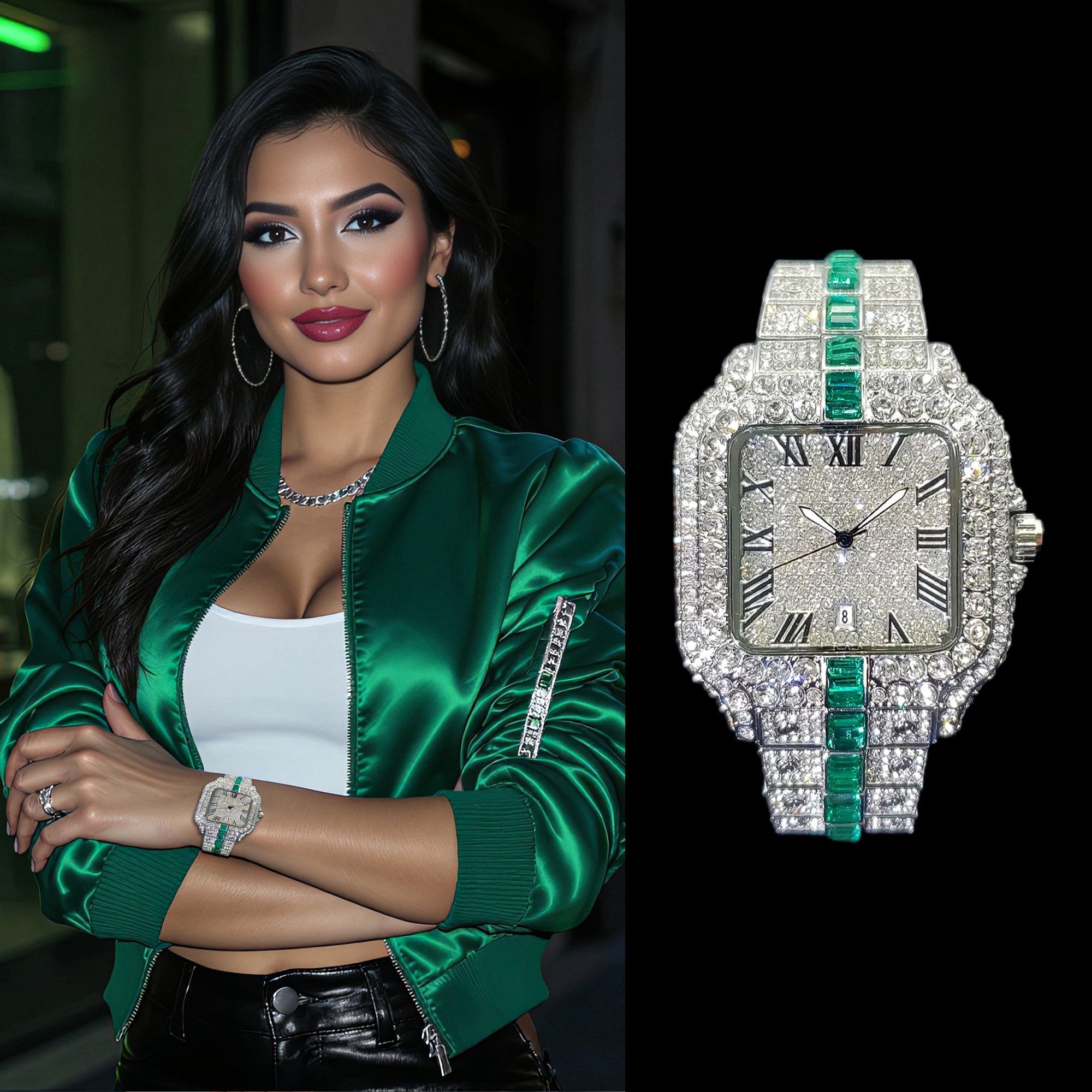 18K Monaco Watch – Luxury Stainless Steel Timepiece | DAILY DRIPZ